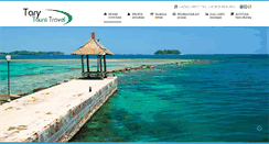 Desktop Screenshot of agenwisatapulaupramuka.com